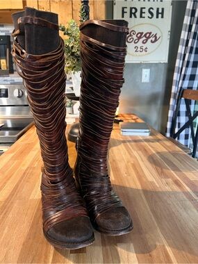 Freebird Logan knee-high boots Size 8
